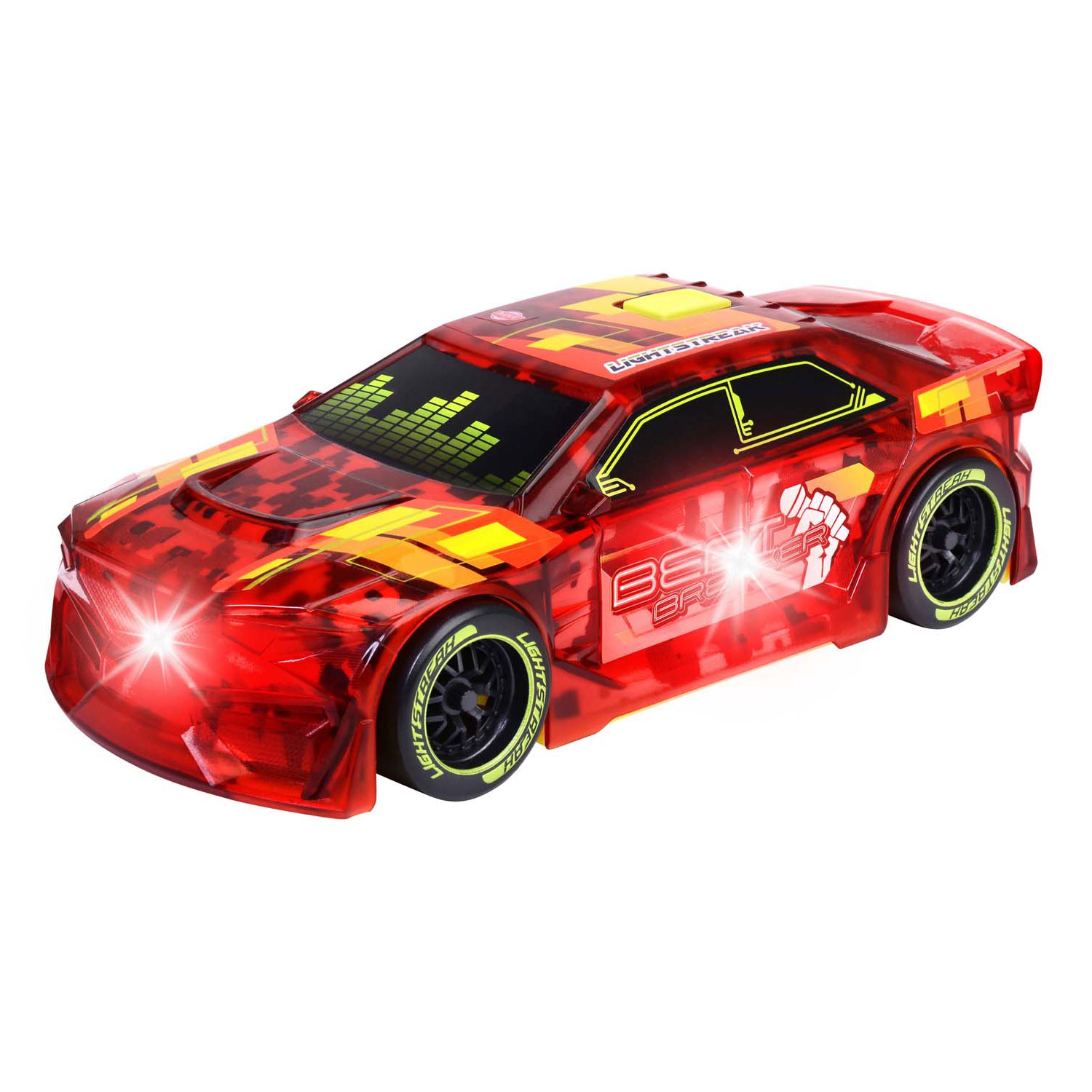 Voiture de course rouge Dickie Beat Breaker
