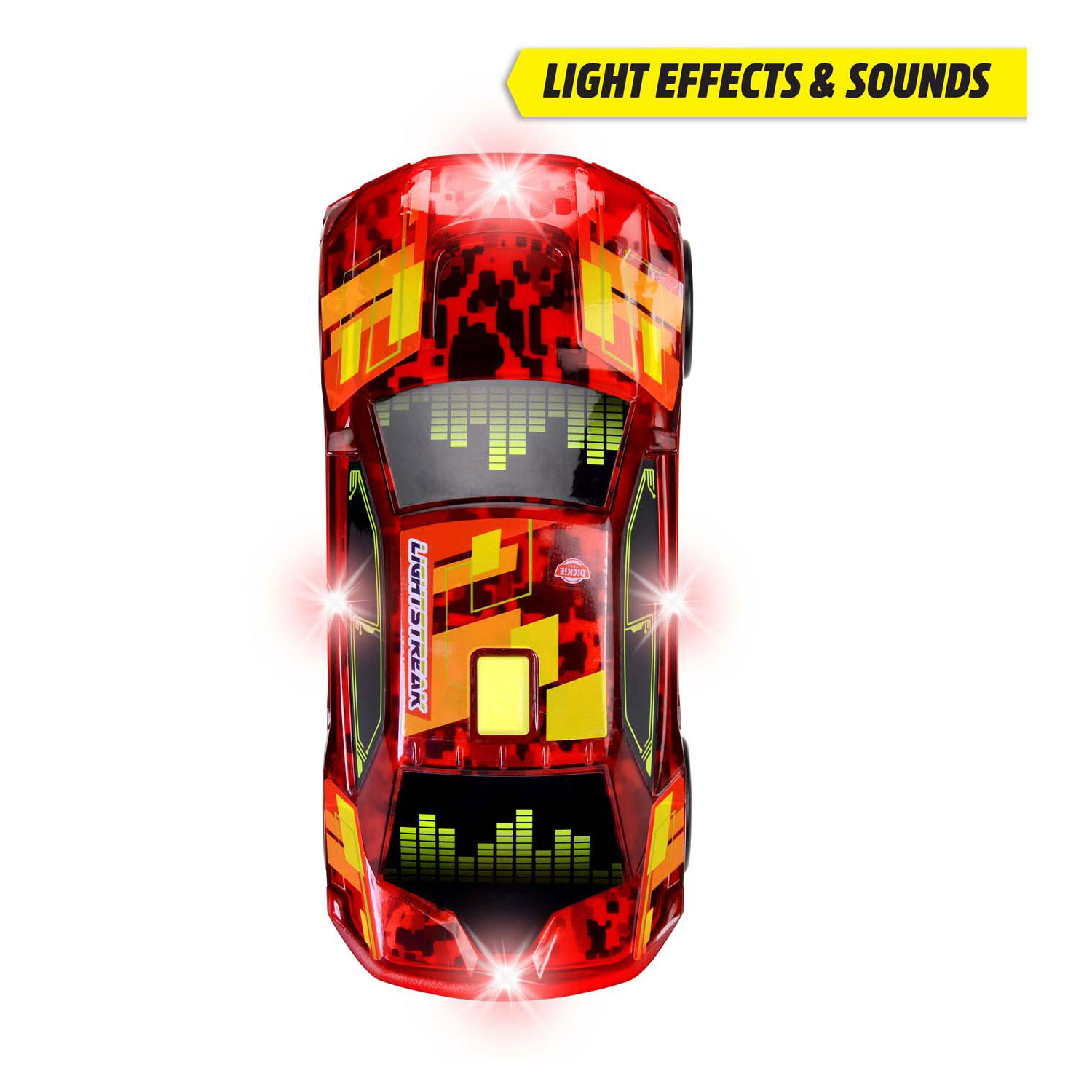 Voiture de course rouge Dickie Beat Breaker