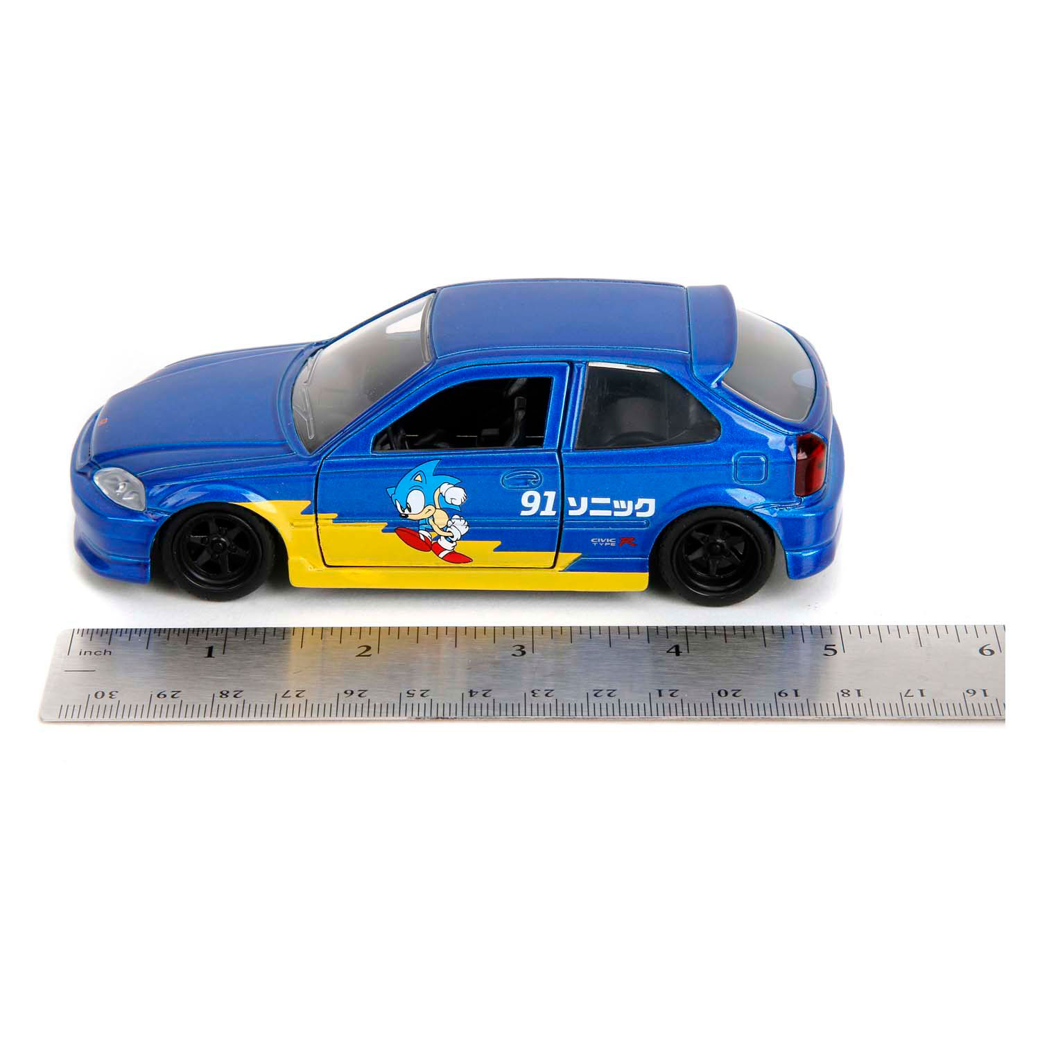 Jada Sonic 1997 Honda Civic Type-R 1:33