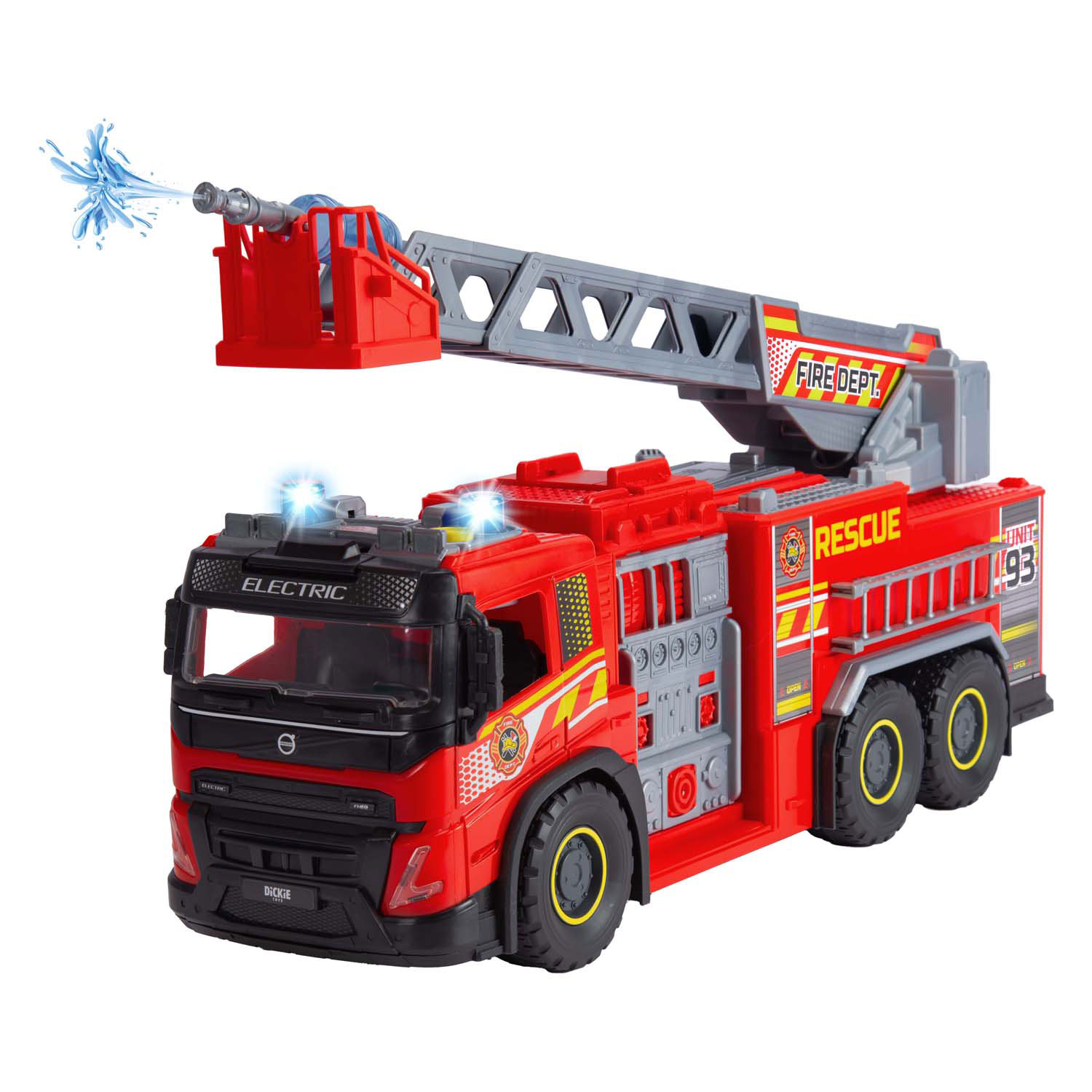 Camion de pompiers Dickie avec effets lumineux et sonores