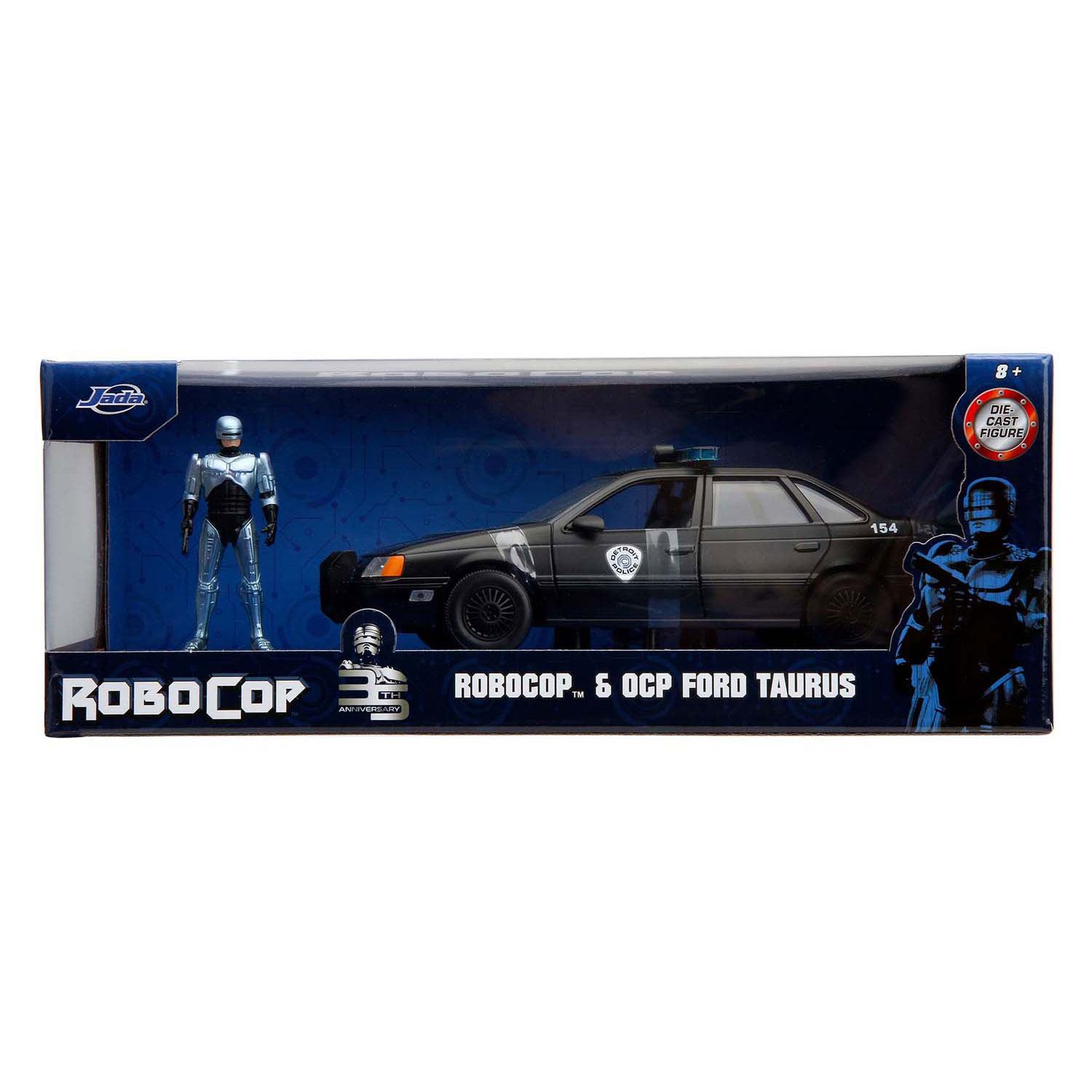 Jada RoboCop 1986 Ford Tarus 1:24