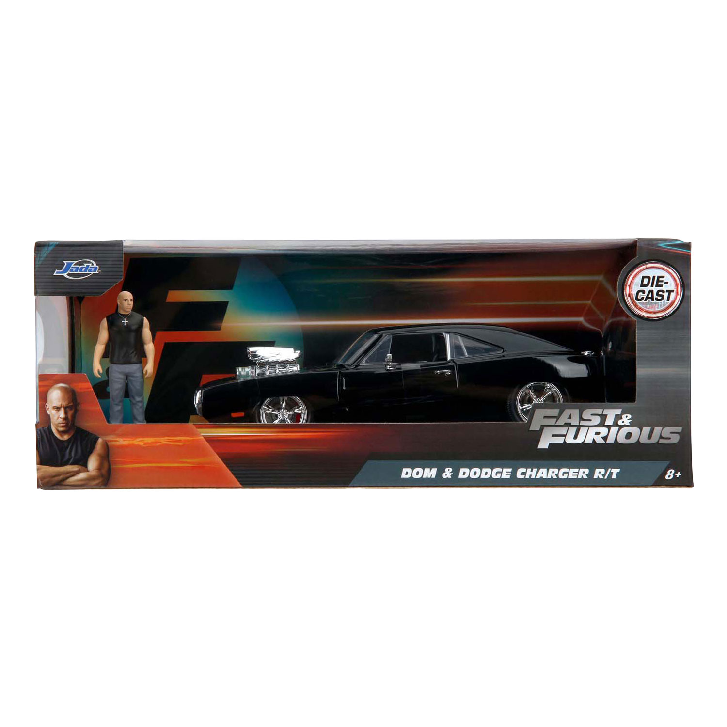 Jada Fast&Furious 1970 Dodge Charger en Figuur 1:24