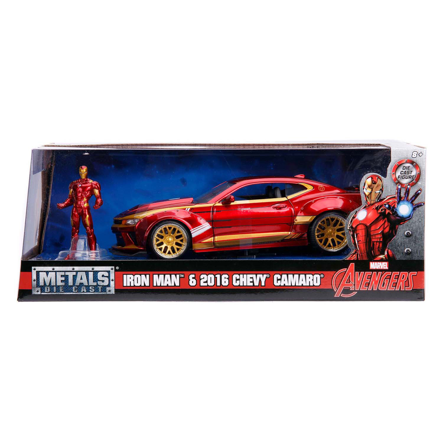 Jada Marvel Ironman 2016 Chevy Camaro SS 1:24