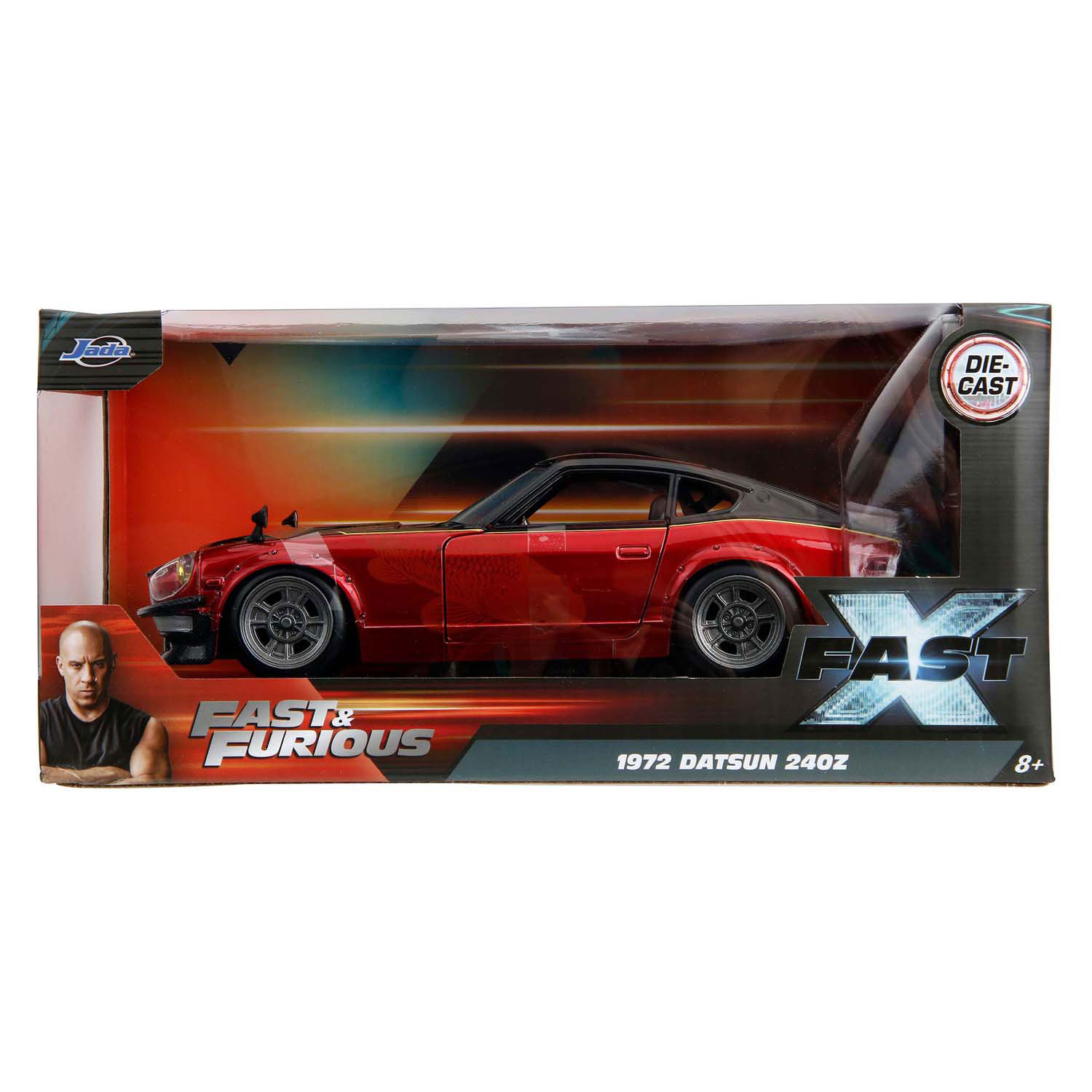 Jada Fast & Furious 1972 Datsun (F10) 1:24