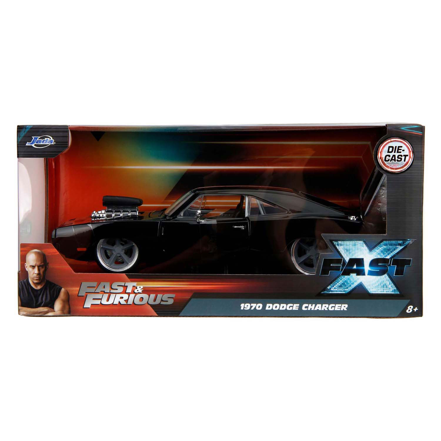 Jada Fast & Furious (10) Dodge Charger 1970 1:24