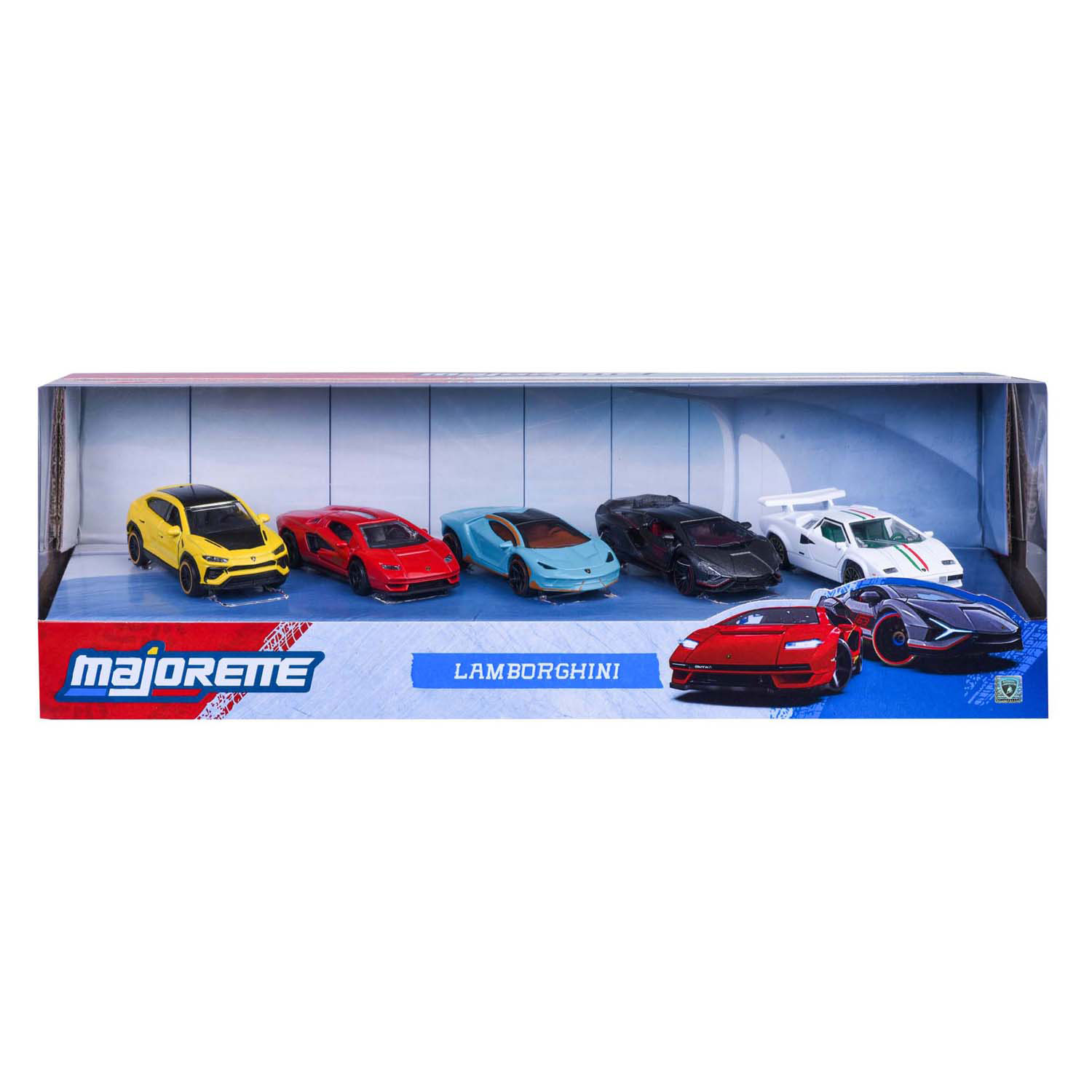 Majorette Lamborghini Set, 5-teilig.