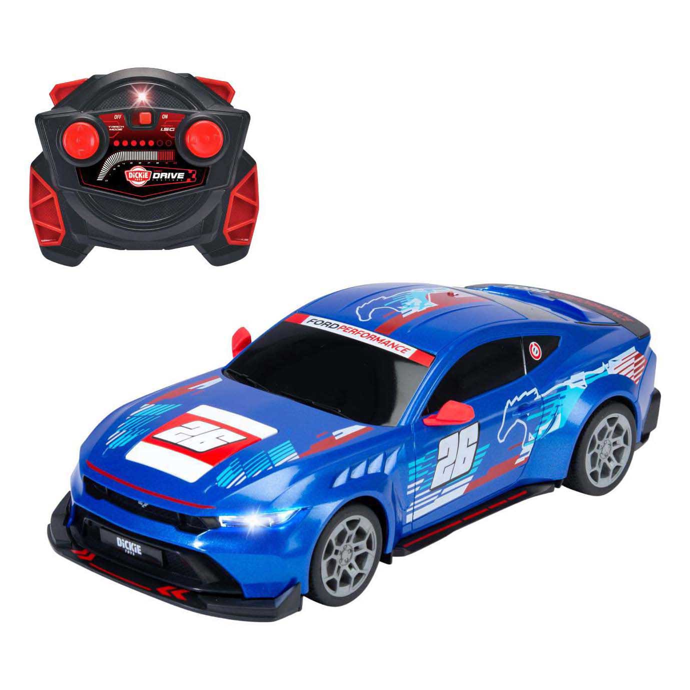 Dickie RC Ford Mustang Customized, Try Me, RTR