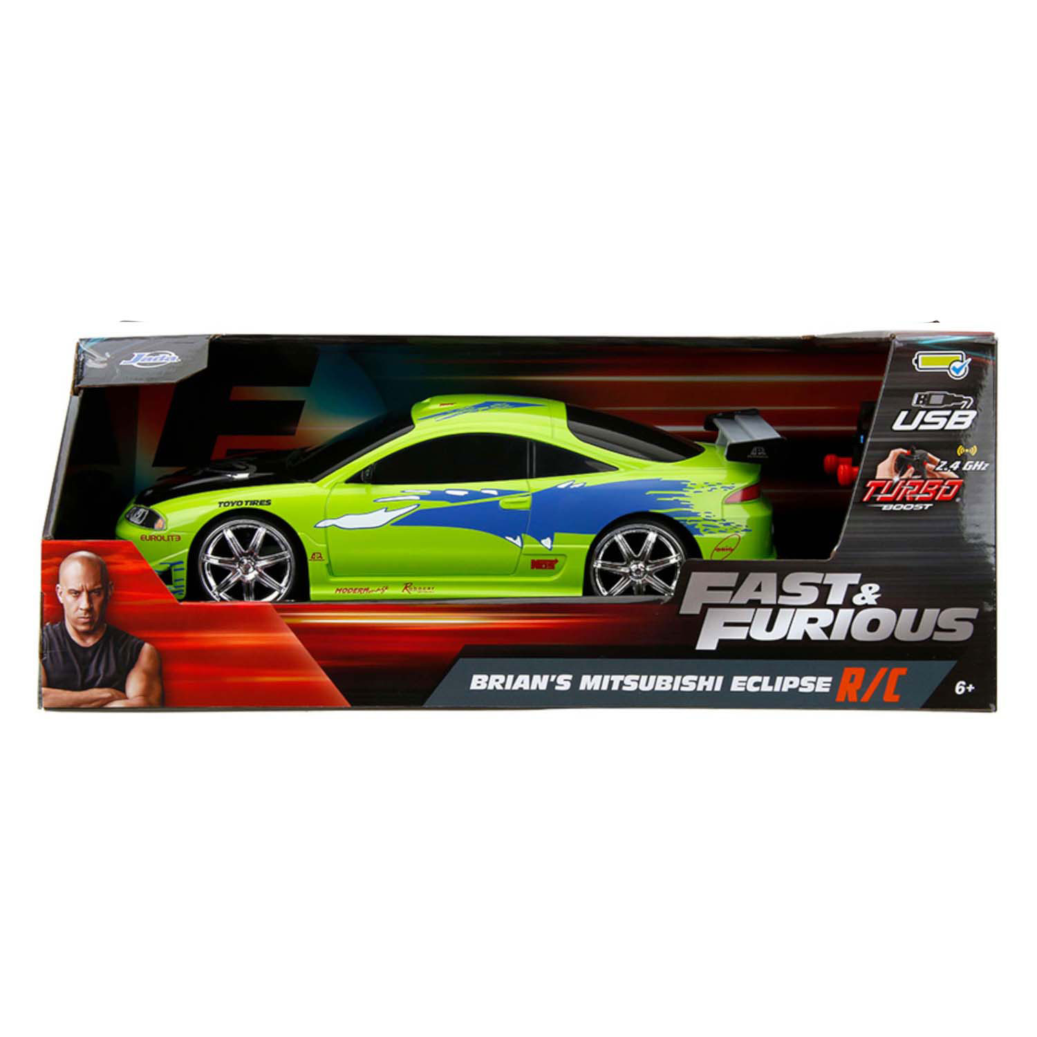 Jada Fast & Furious RC 1995 Mitsubishi 1:16