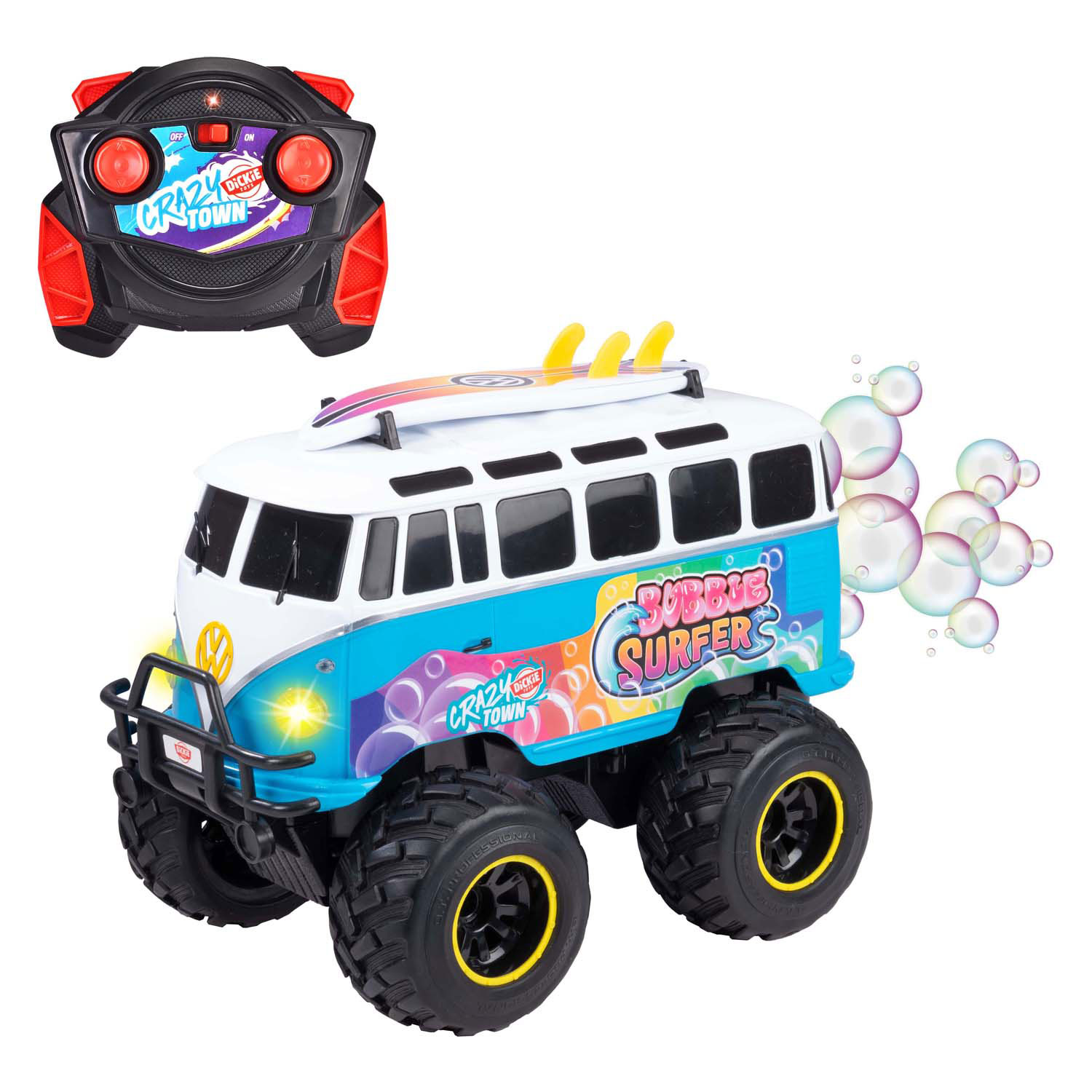 Bus télécommandé Volkswagen T1 Bubble Bus de Dickie , RTR