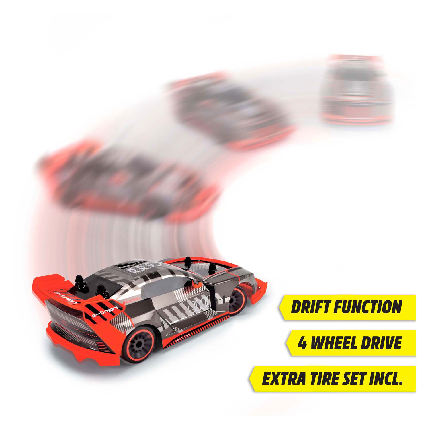 Dickie RC Audi S1 ​​E-Tron Quattro Drift Car, RTR