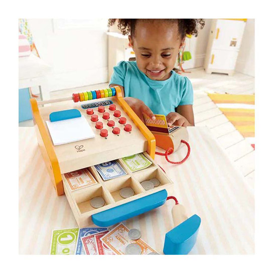 Hape Registrierkasse aus Holz