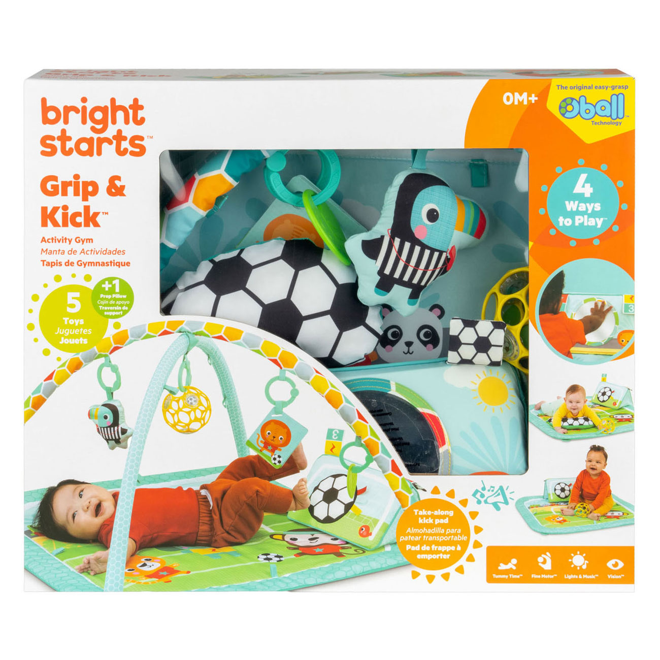 Babygym Grijpen en Schoppen