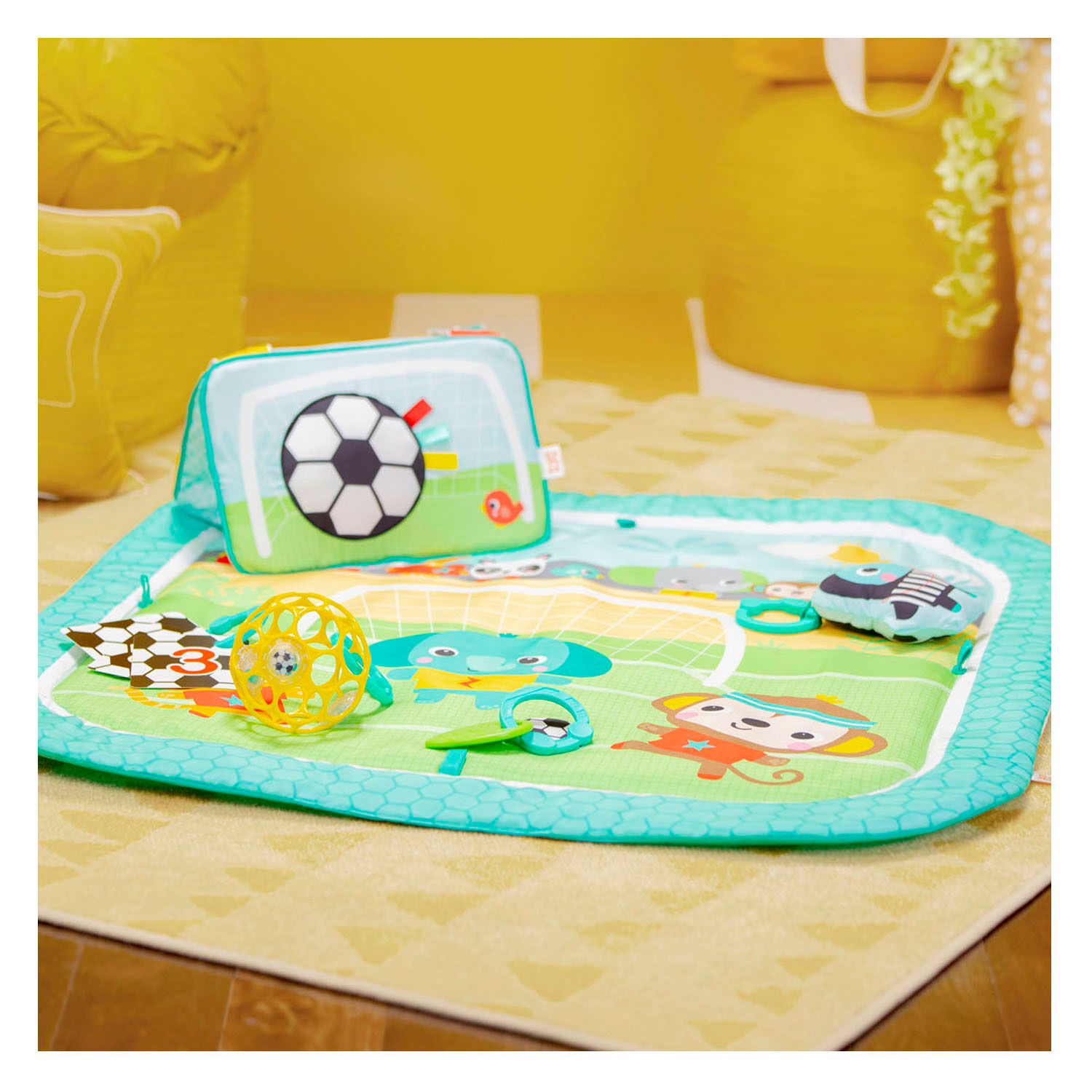 Babygym Grijpen en Schoppen