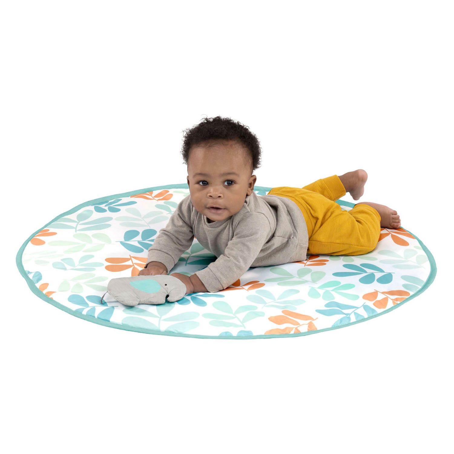 Houten Babygym met Stoffen Kleed