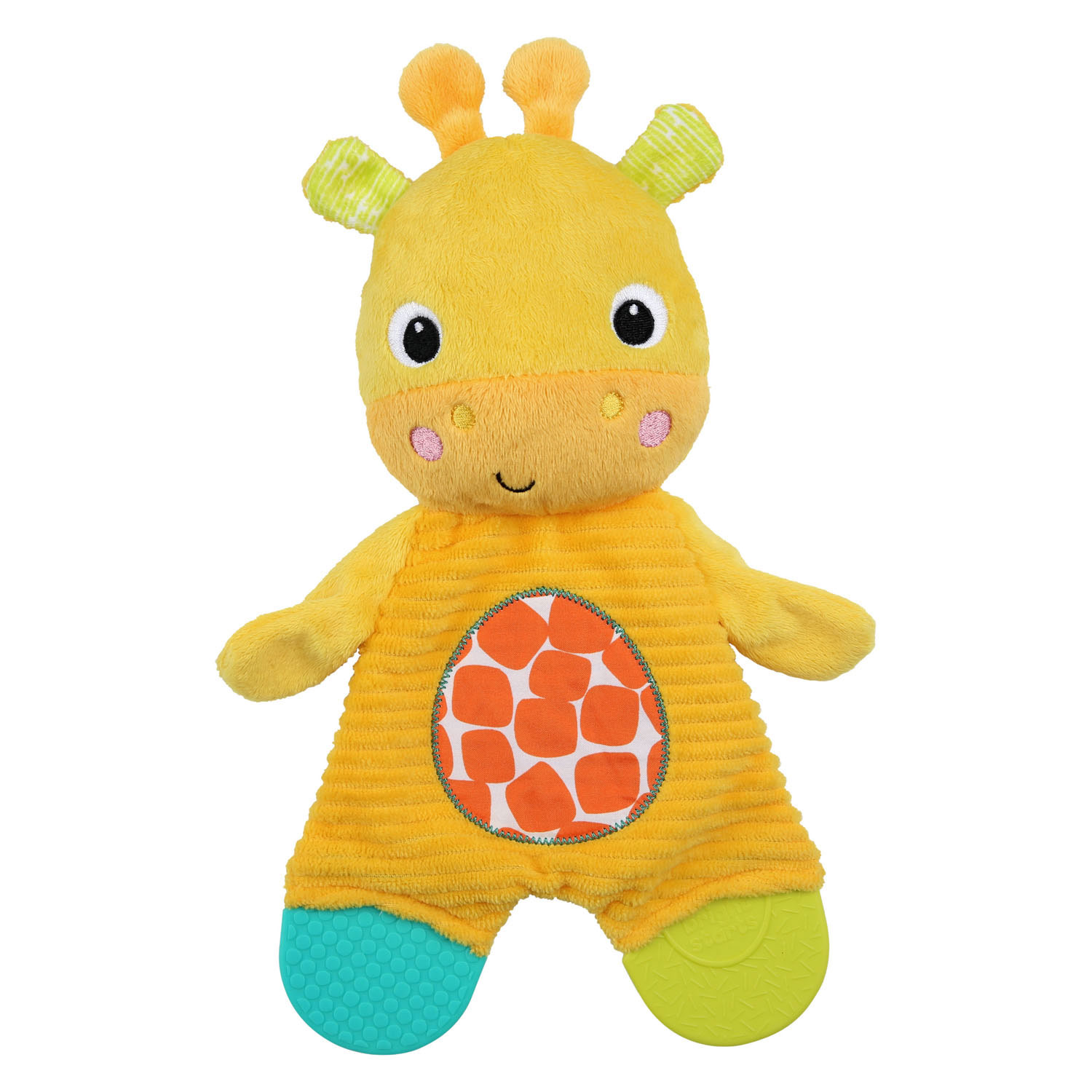 Snuggle & Teethe Pluche Knuffel met Bijtring - Giraf