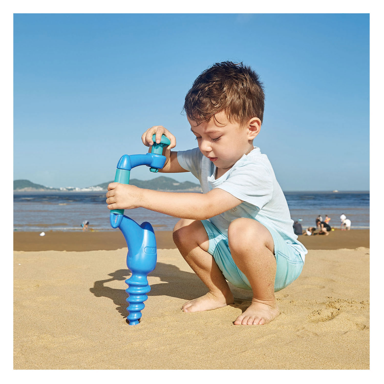 Hape Grote Handboor - Blauw