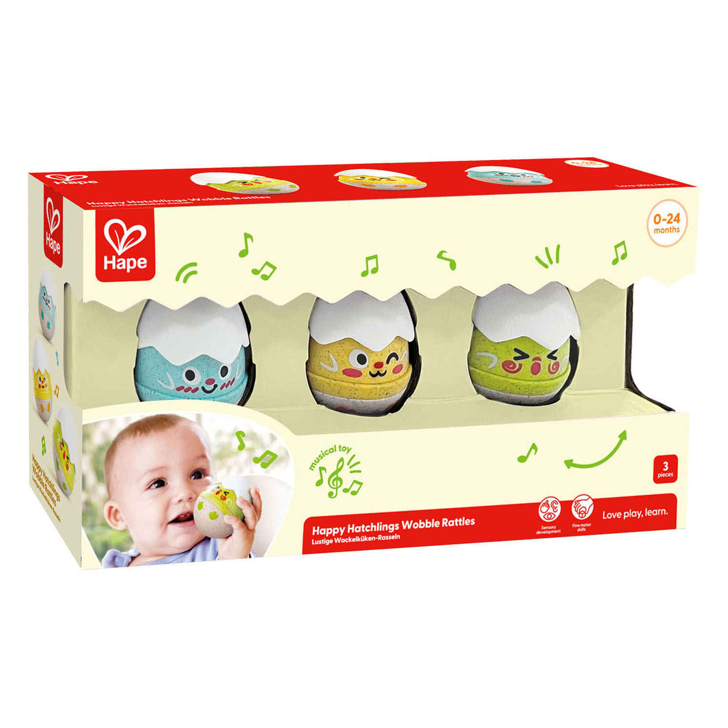 Hape Happy Hatchlings Wiebel Rammelaars