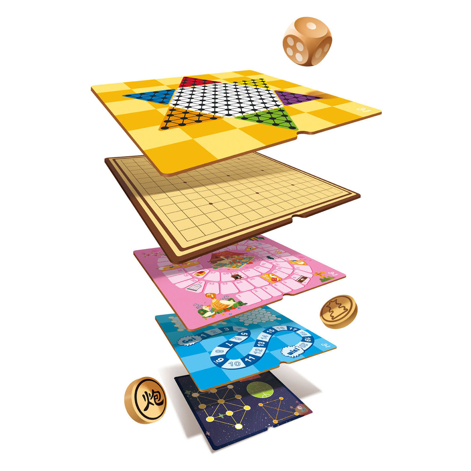Hape Klassieke Spellen Collectie - 22dlg.