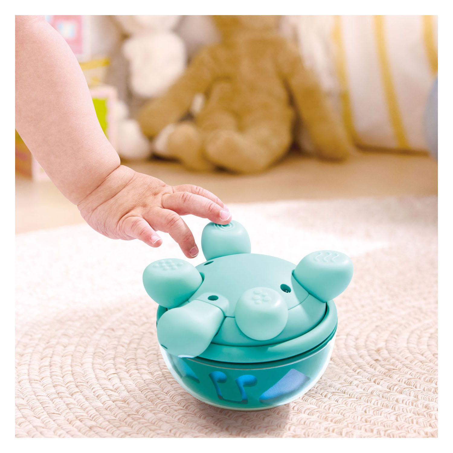 Hape Twist & Tune Turtle Muziekdoosje