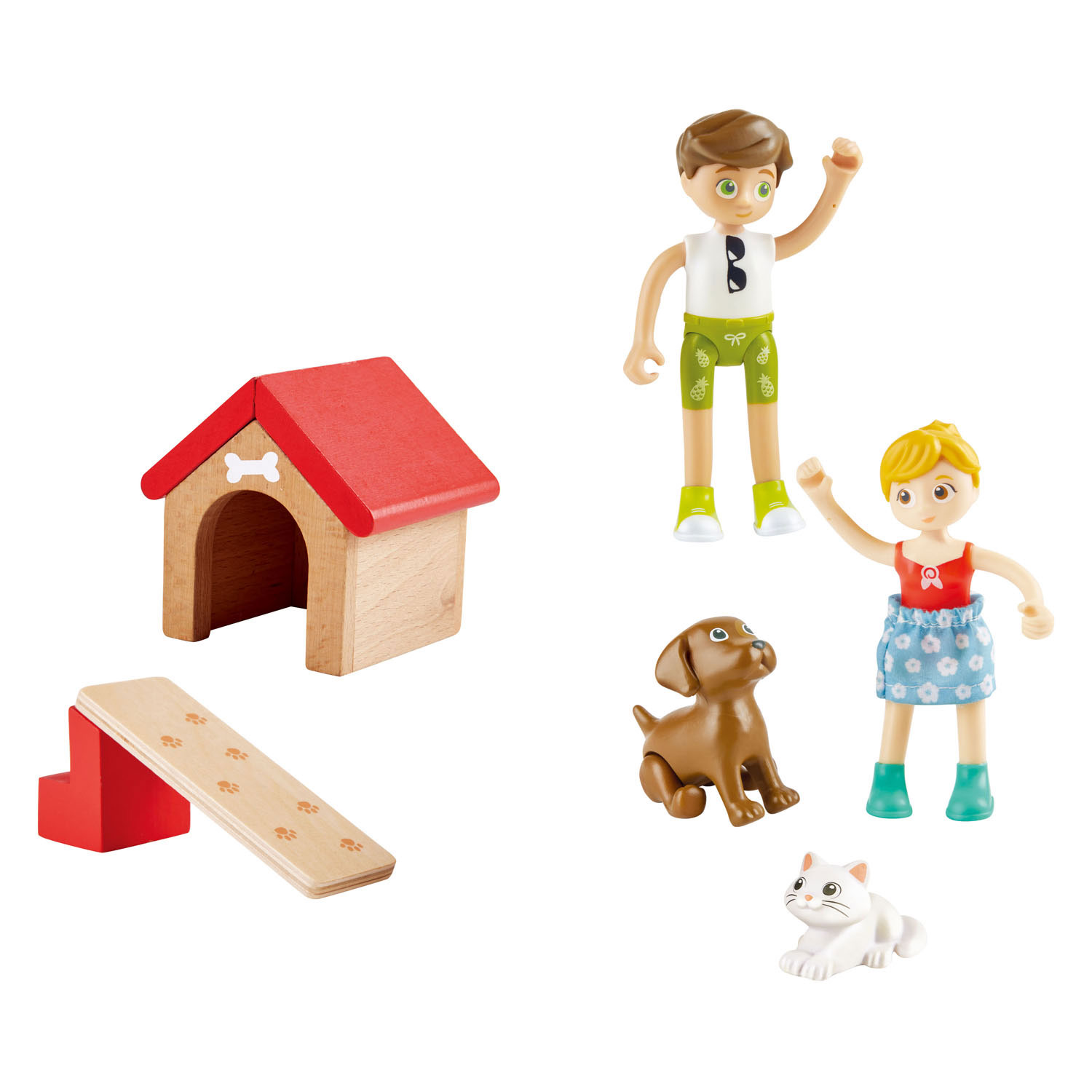 Hape Houten Muzikaal Poppenhuis