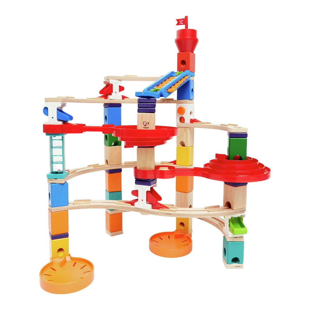 Hape Super Spiral Knikkerbaan Set