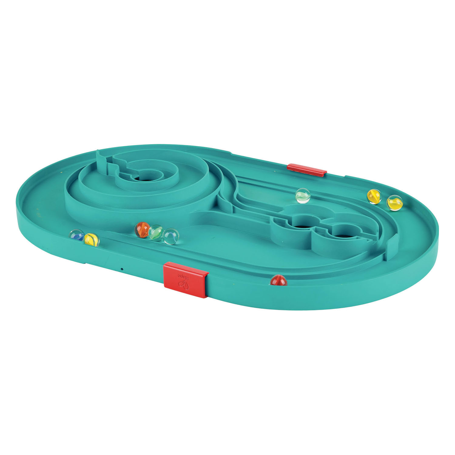 Hape Quadrilla Stack Track Bucket Knikkerbaan Set