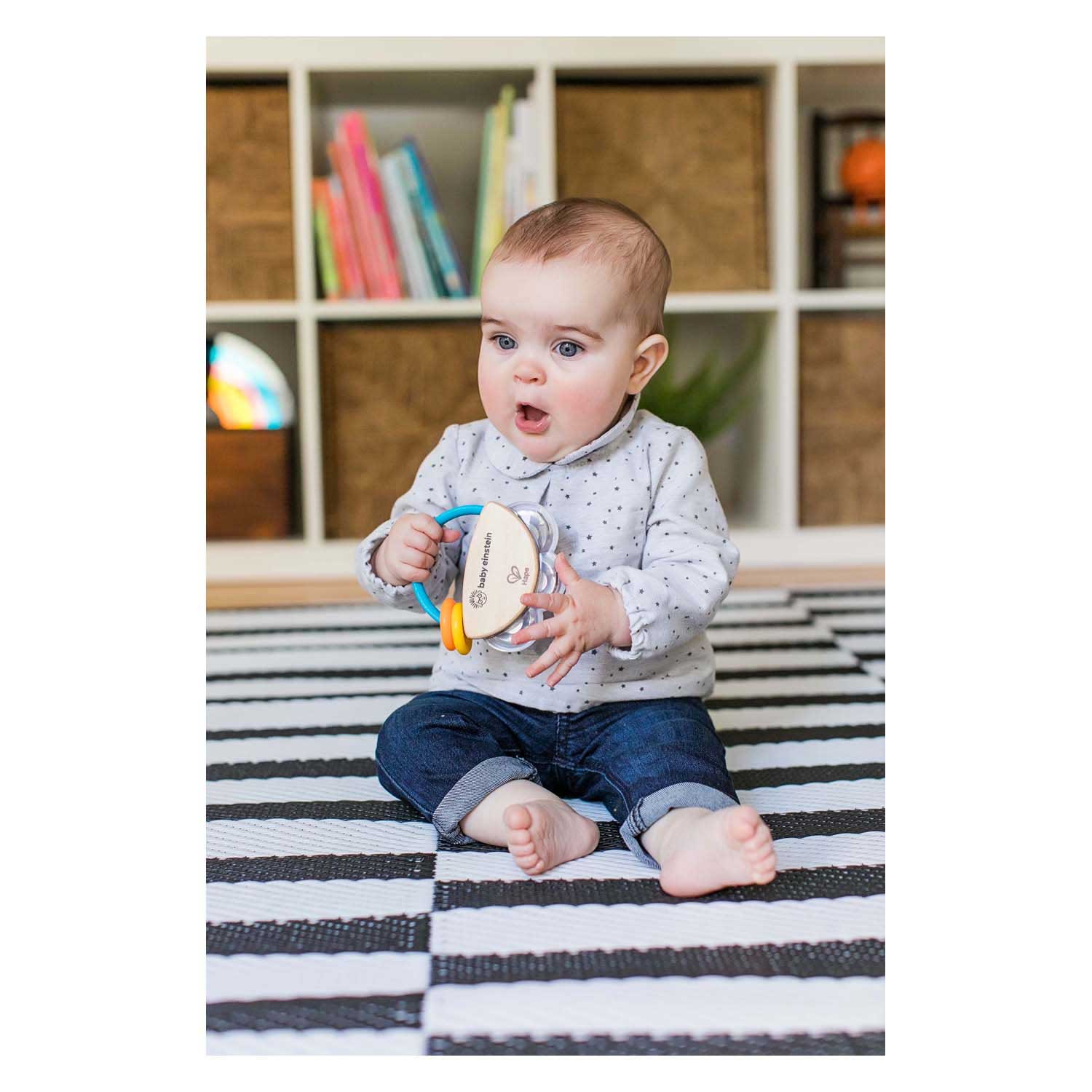 Hape Houten Tiny Tambourine