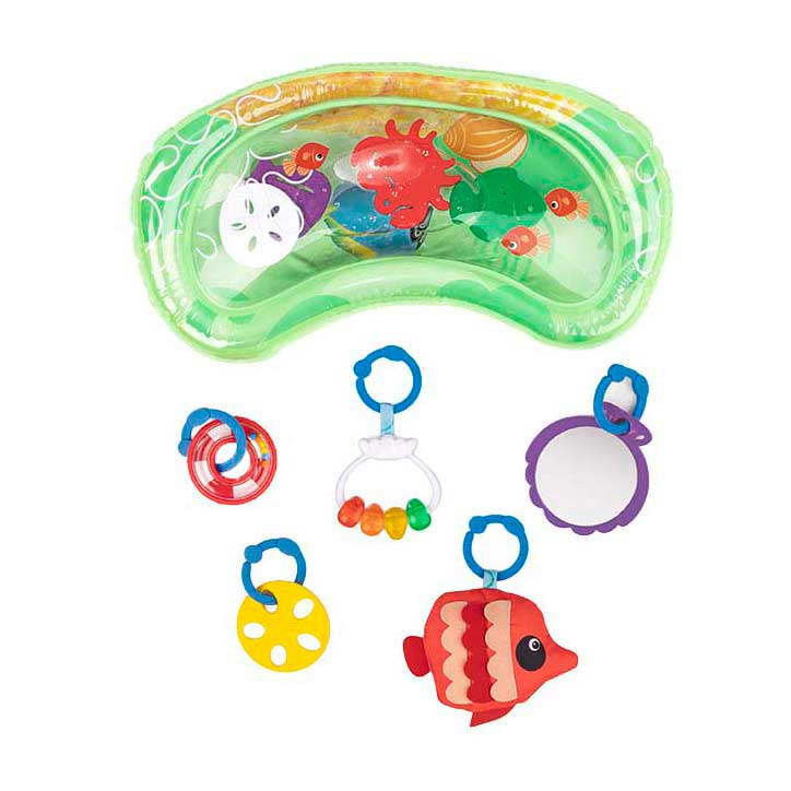2-in-1-Spielturnhalle mit Wassermatte