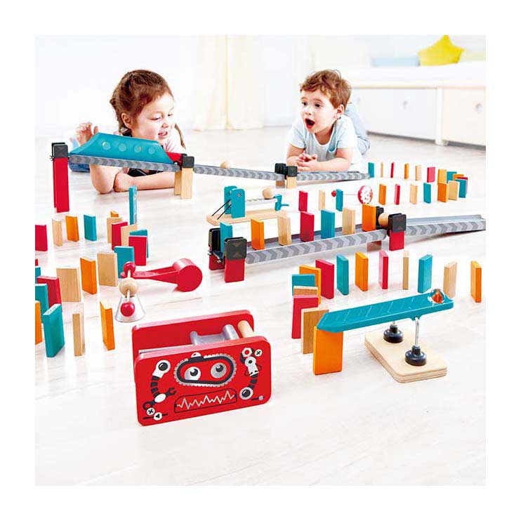Hape Roboterfabrik Domino – 122 Teile.