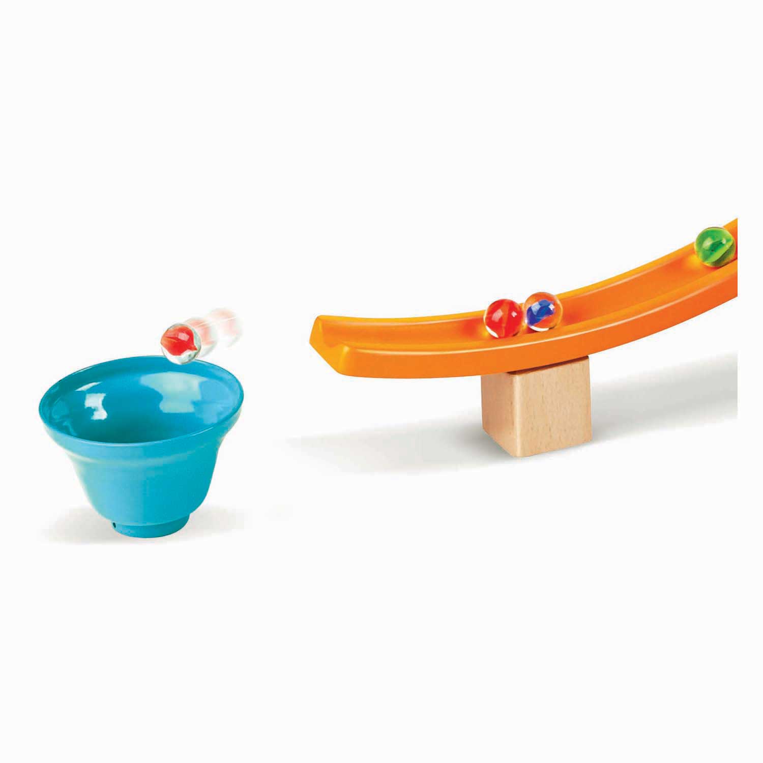 Hape Holz-Kugelbahn-Set – 129-teilig.