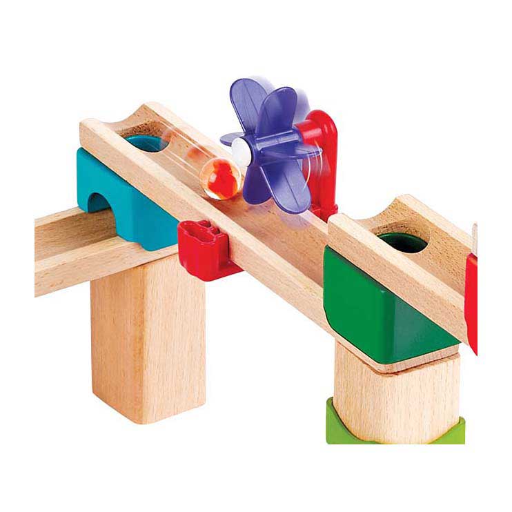 Hape Holz-Kugelbahn-Set – 81-tlg.