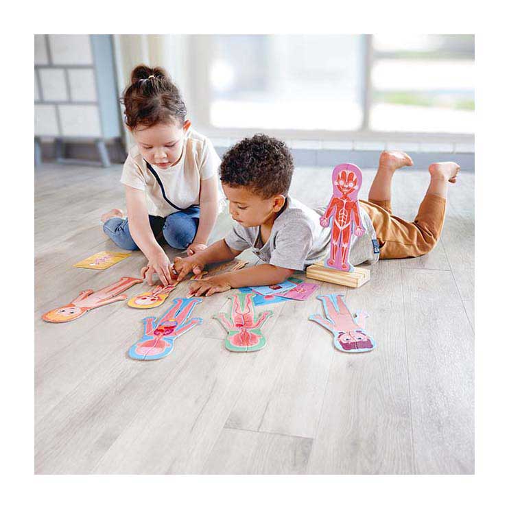 Hape Menselijk Lichaam Magnetische Puzzel - 63dlg.