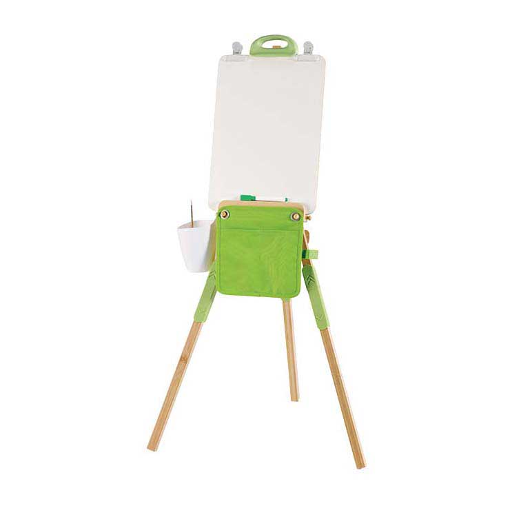 Tragbare Bambusstaffelei von Hape – 14-tlg.