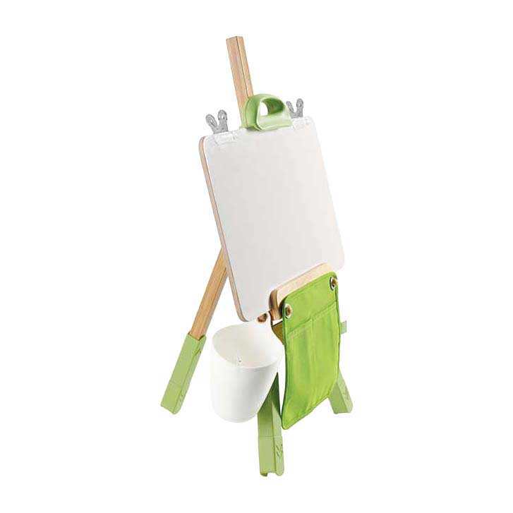 Tragbare Bambusstaffelei von Hape – 14-tlg.