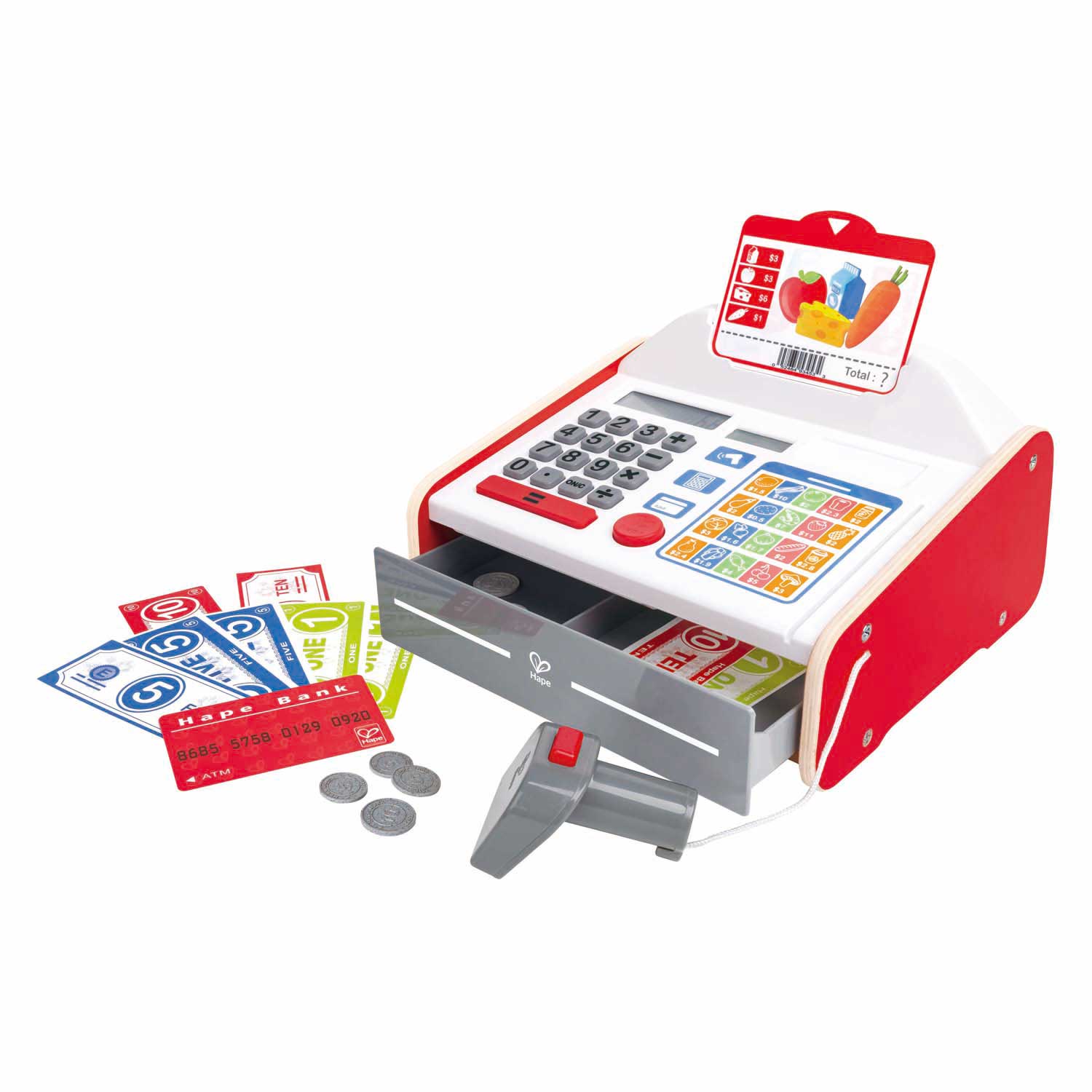 Caisse enregistreuse interactive Hape avec lumière et son