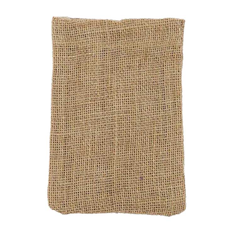 Jute-Kordelzugbeutel