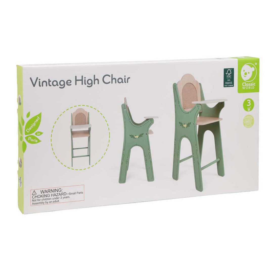 Classique Monde Vintage Houten Babystoel