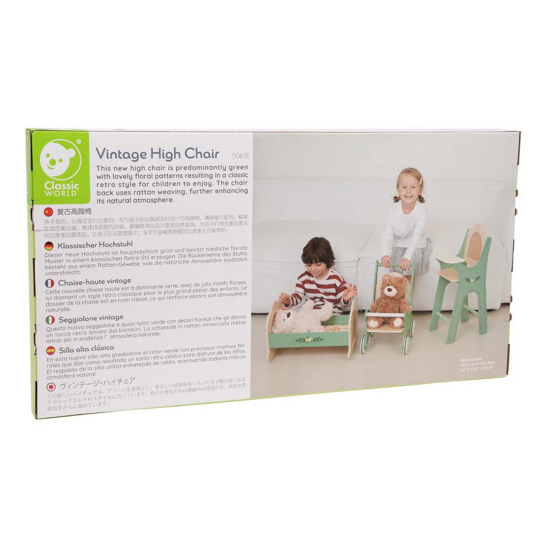 Classique Monde Vintage Houten Babystoel