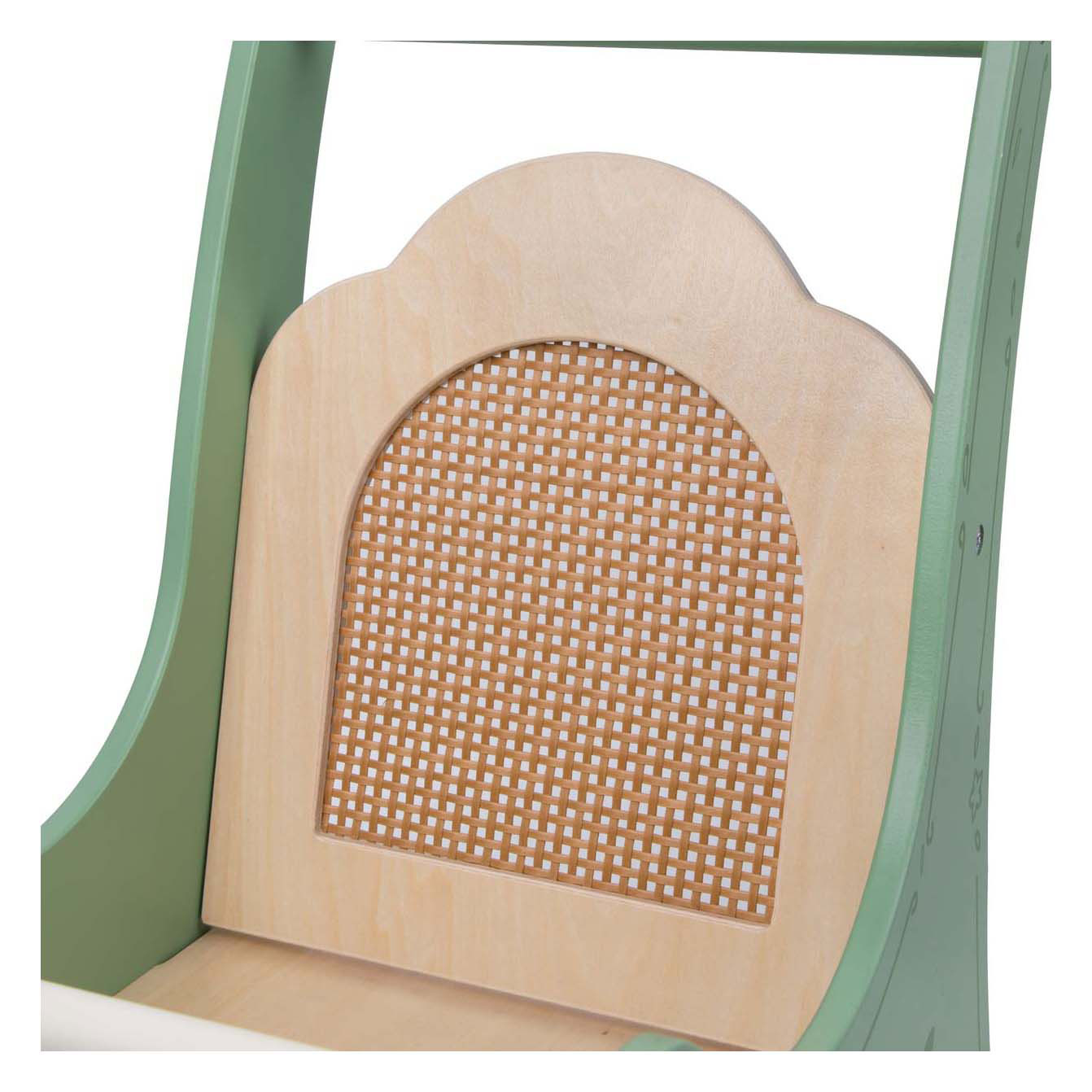 Classic World Vintage Houten Poppenwagen