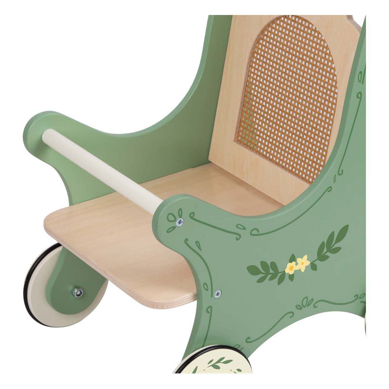 Classic World Vintage Houten Poppenwagen