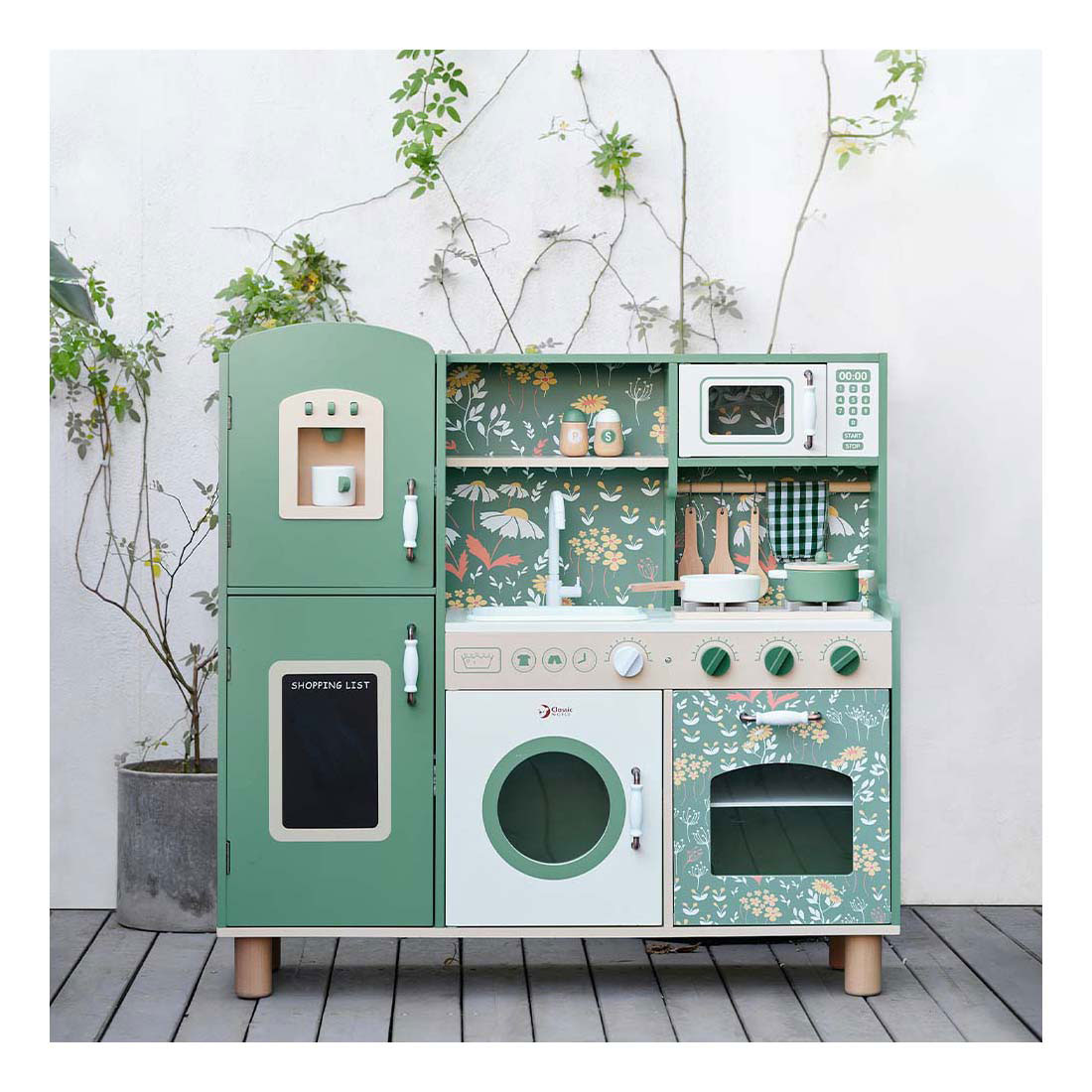 Cuisine en bois vintage Classic World