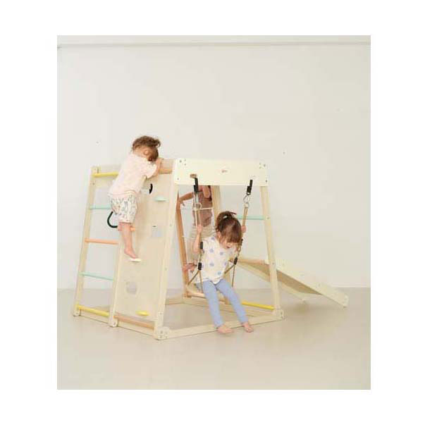 Classique Monde Houten Klimset - 8 en 1