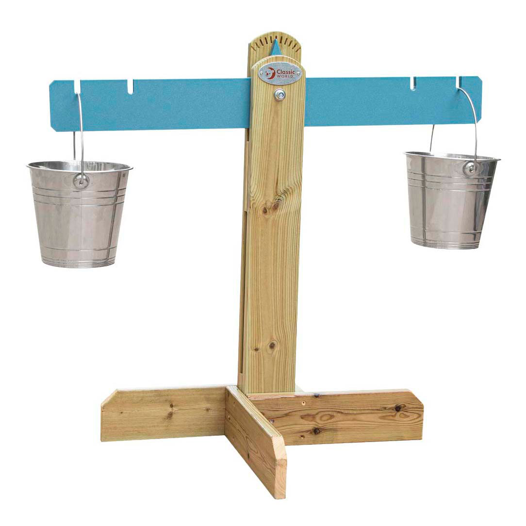Balance en bois Classic World pour bac à sable
