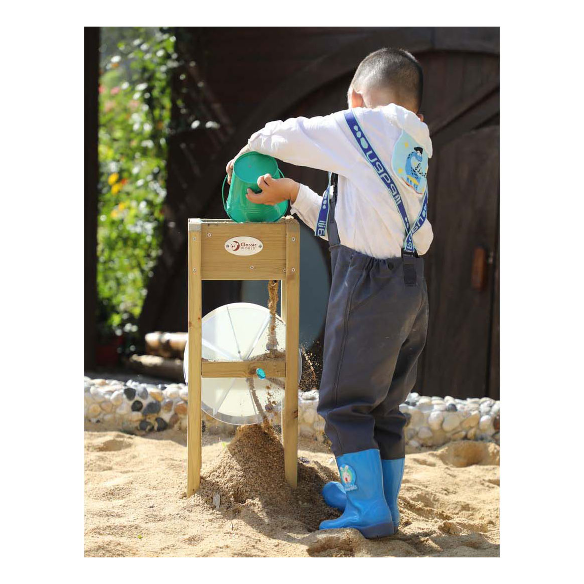 Tube à sable en bois Classic World