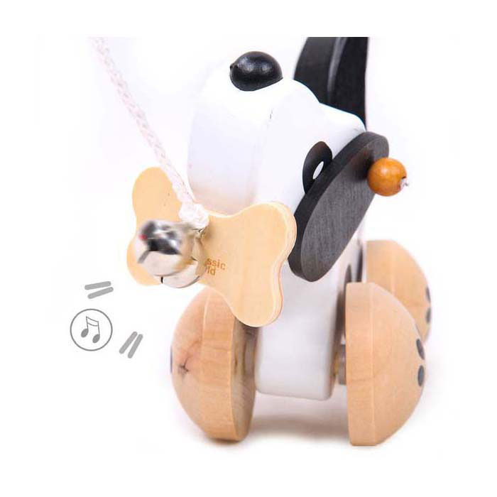 Classic World Holz-Wedelnder Hund