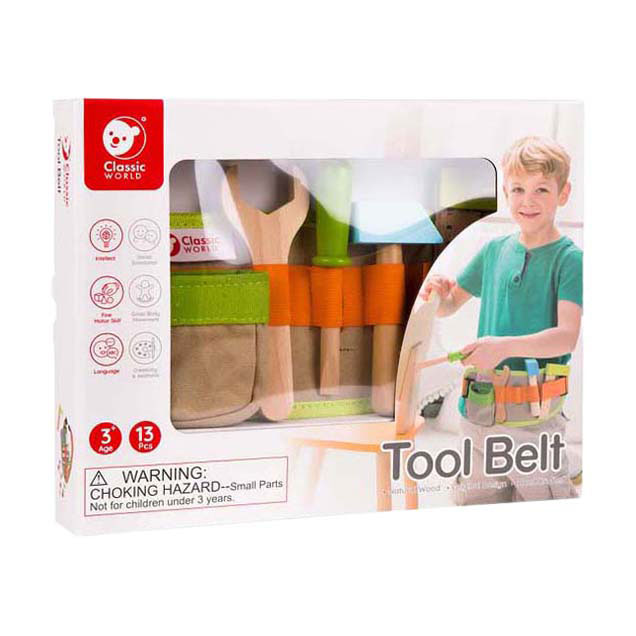 Ceinture à outils Classic World , 13 pièces.
