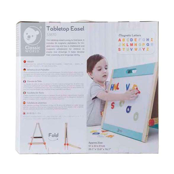 Classic World Houten Magneet- en Krijtbord