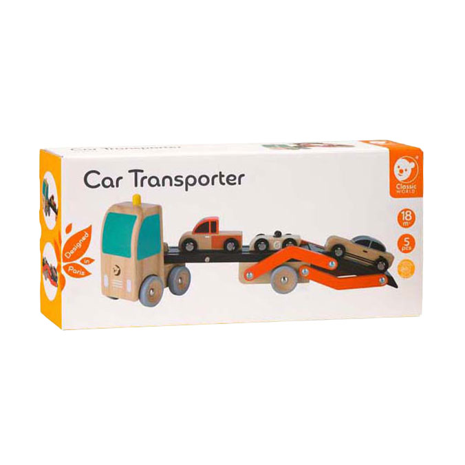 Classic World Autotransporter met Auto's, 4dlg.