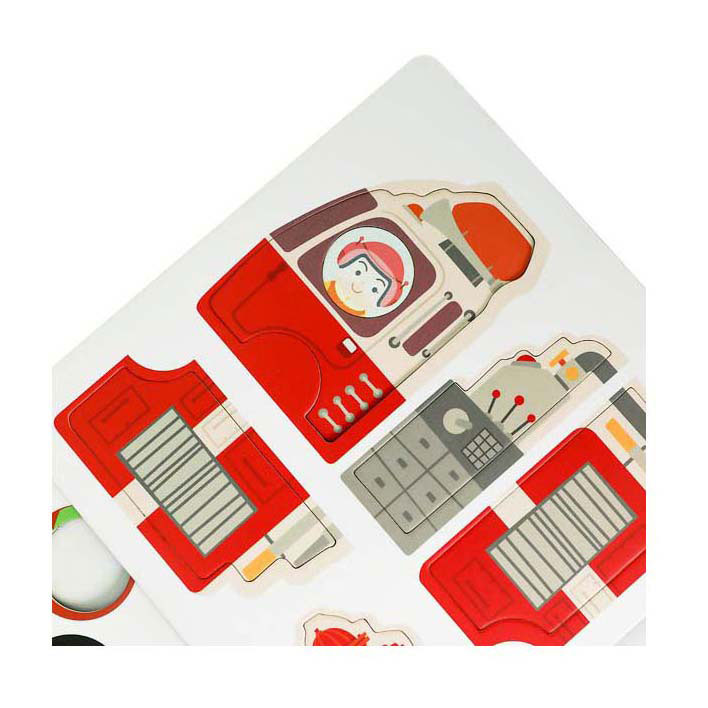 Boîte à puzzle magnétique Classic World - Trafic