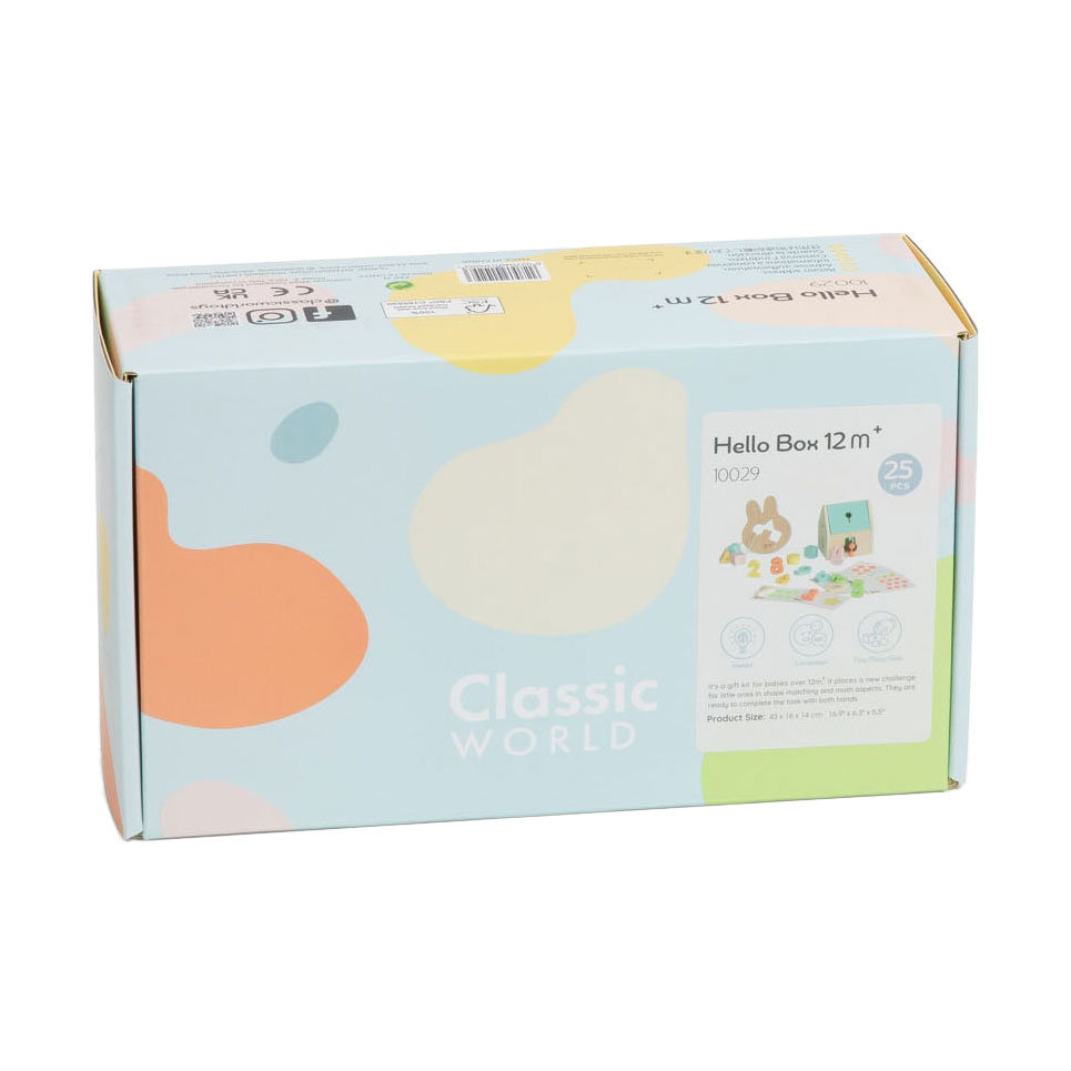 Coffre à jouets Classic World Baby Hello 12-18 mois